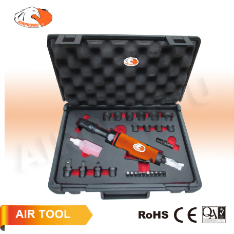 Composite Thru-Hole Air Ratchet  Wrench Kit (29 pcs)