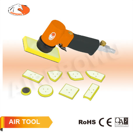 Air Angle Orbit Sander Kit w/ 8 pcs Pad