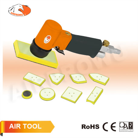 Air Angle Orbit Sander Kit w/ 8 pcs Pad