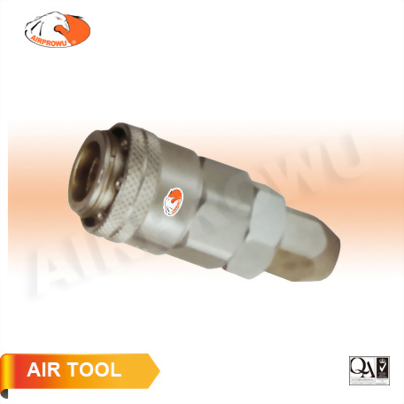 6.5x10mm PU Tube One Touch Steel Coupler (Nitto Type)