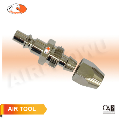 8x12mm PU Hose Brass Plug (ARO Type)