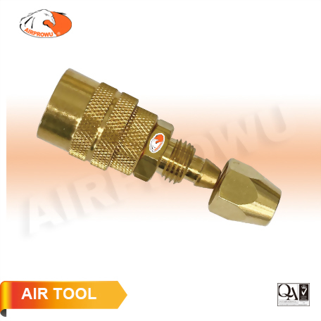 6.5x10mm PU Hose Brass Coupler (Milton Type)