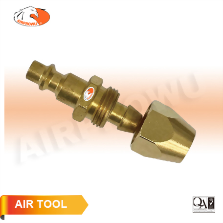 8x12mm PU Hose Brass Plug (Milton Type)