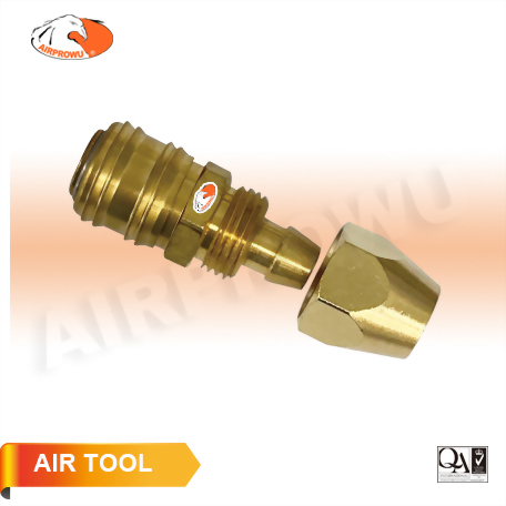 8x12mm PU Hose Brass Coupler (Orion Type)