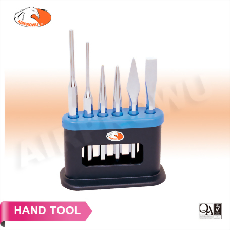 6PCS Punch & Chisel Set