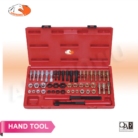 51PCS THREAD RESTORING TAP; DIE & FILE KIT