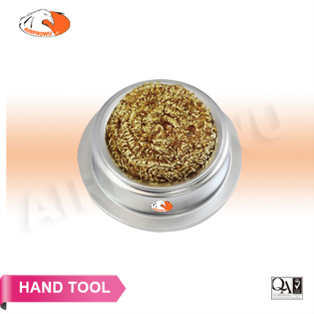 Mesh soldering tip cleaner