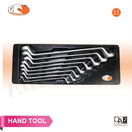 8PCS 75° Double Ring Wrench Set