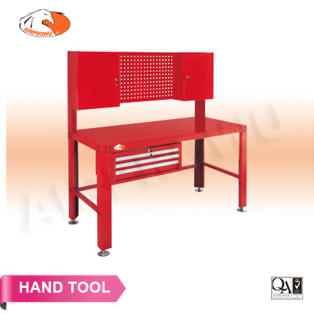 Workbench w/ Backpanel; 3-Drawer Chest Ball Bearing Slides & 2-Wall Cabinet