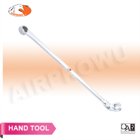 Extra Long Offset Ring combination Flexible flare Nut Wrench
