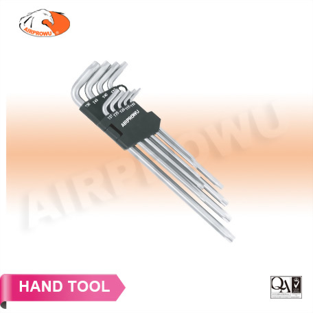 Extra Long Tamper Star Key Wrench Set (9 PCS)