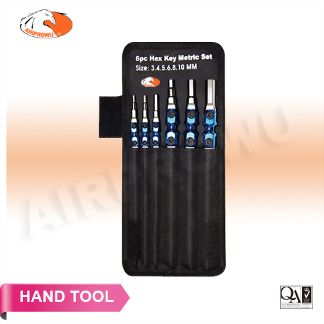 6PCS Hex Key Metric Set