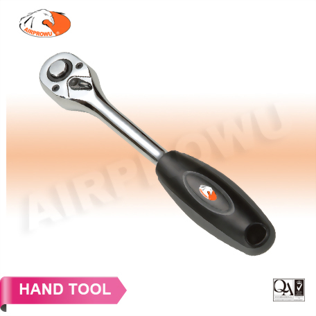 QUICK RELEASE REVERSIBLE RATCHET HANDLE 2 TONE PLASTIC GRIP