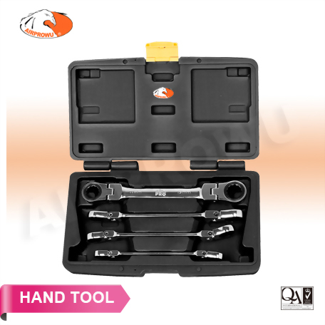 FLEXIBLE DOUBLE  BOX RATCHET WRENCH SET -72T