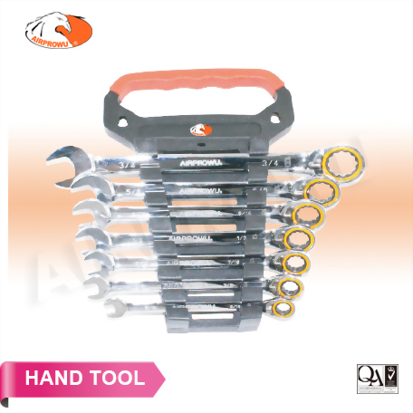 100T Reversible Ratchet Wrench Set (7 PCS)
