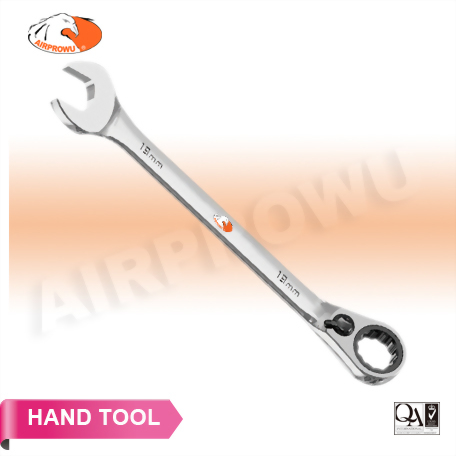 72T Gear Ratcheting Reversible Combination Wrench