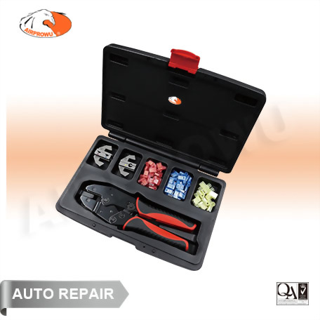 Nylon Insulated Flag Terminal & Tool Kit (53PCS)