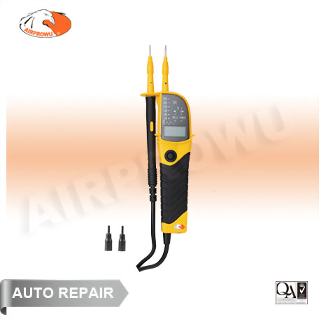 Multifunctional Voltage Tester With LED/LCD Display