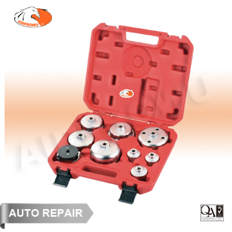 Forged Oil Filter Wrench Set (9 pcs)