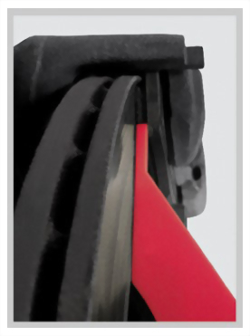 Brake Lining Thickness Gauge ( Plastic )