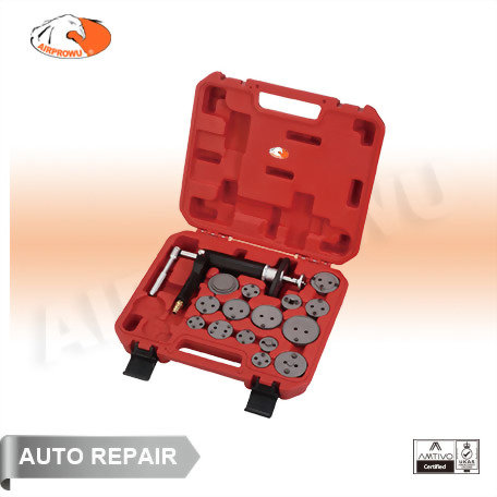 Air Powered Brake Caliper Wind Back Tool Set (16PCS)