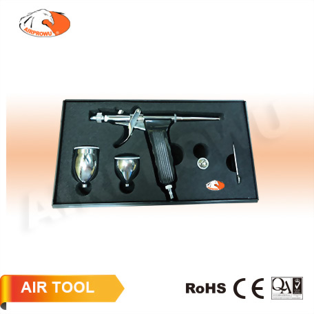 0.3mm Air Brush Set w/ 9c.c & 15c.c Gravity Type Paint Cup