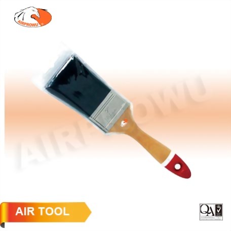 Quality Hog Hair Paint Brushes w/Wooden Handle