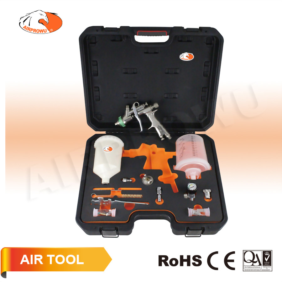 HVLP Gravity Feed Spray Gun Kit (14 PCS)