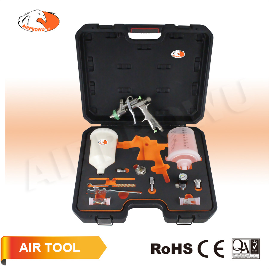 HVLP Water Base ​Gravity Feed Spray Gun Kit (14 PCS)