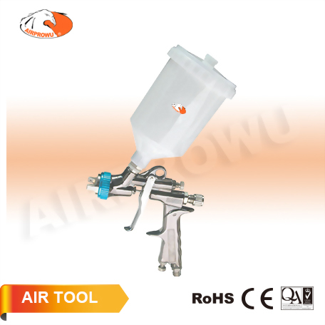 Water Base LVLP Gravity Feed Spray Gun w/0.6L Nylon Cup