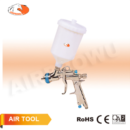 LVLP Gravity Feed Spray Gun w/0.6L Nylon Cup