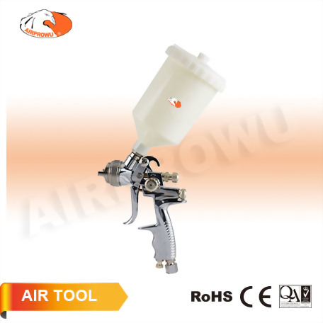 HVLP Gravity Feed Spray Gun w/0.6L Nylon Cup