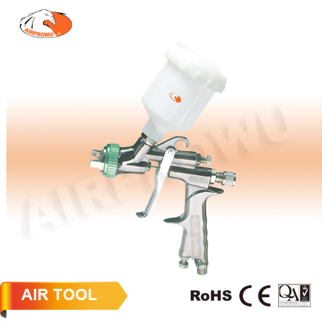 Water Base HVLP Gravity Feed Detailing Spray Gun w/125cc Nylon Cup