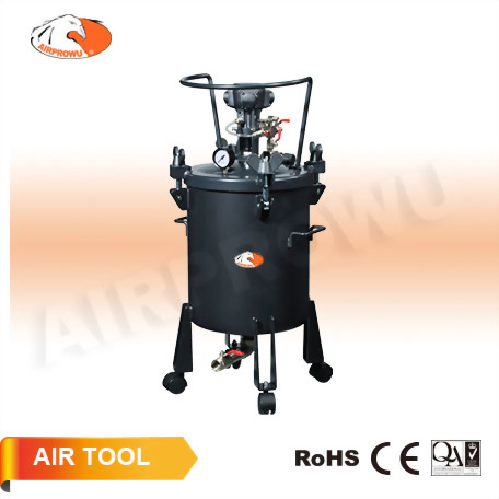 Pressure Tank Bottom Paint Outlet w/Automatic Agitator Complete