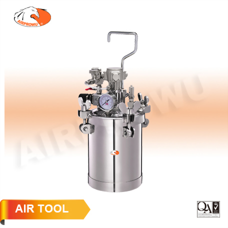 1 Gallon (4 Liter) Stainless Steel Pressure Tank Top Fluid Outlet
