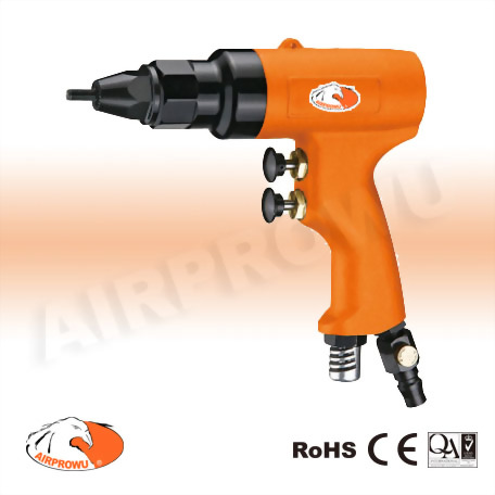 Air Riveter Nut Tool w/Two Size Riveting Head