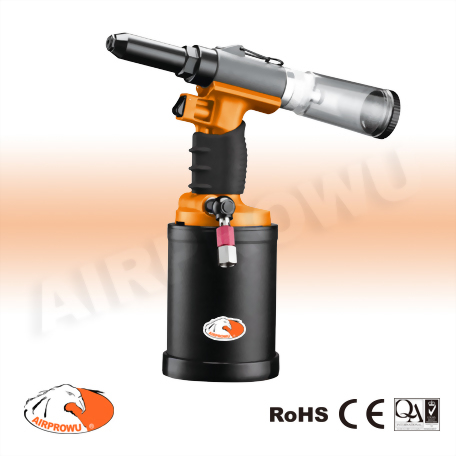 3/16''Air Hydraulic Riveter w/Vacuum Mandrel Collection System