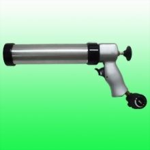 2 In 1 Air Caulking Gun-AL. Tube w/ Air Pressure & Gauge