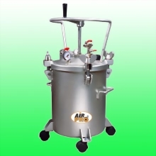 20 Liter Stainless Steel Pressure Pots, Manual Agitator