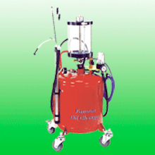 Glass Covered Fluid Extractor