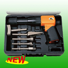 Vibration-Dampd Air Hammer Kit w/ Built In Chuck