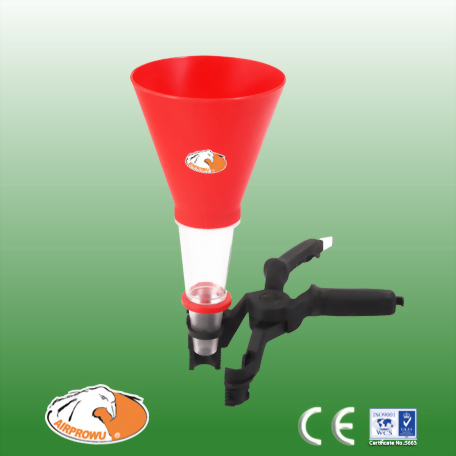 Universal Oil Funnel With Threaded Clamp