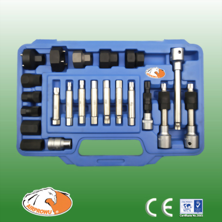 22 PCS Complete Kit For Bosch And Denso Type Alternator Pulleys