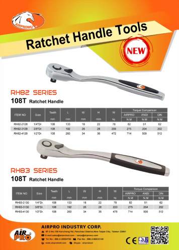 72T & 108 T Ratchet Handle