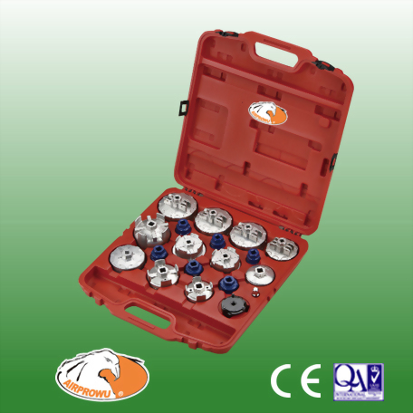 19PCS Oil Filter Cap Wrench Set - For Cartridge Type Filter