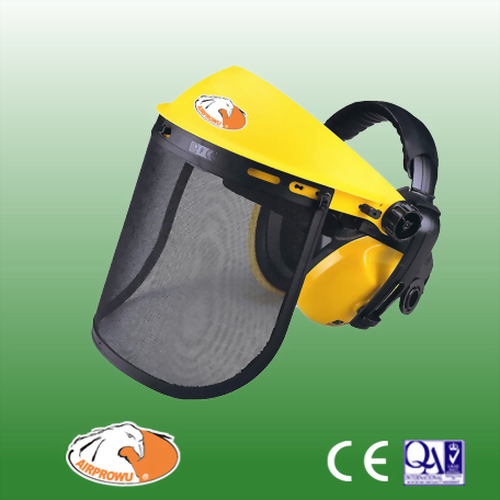 Browguard for earmuff combination