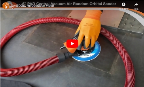 SA45008C-H6-Air Random Orbit Sander Operation Video