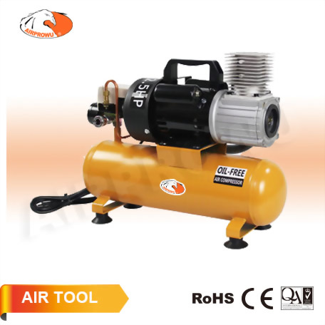 Oil-Free AC Piston Air Compressor