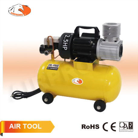 Oil-Free AC Piston Air Compressor