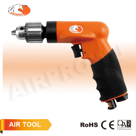 1/4" Air Drill W/comfort Grip & Keyed Chuck 1/4" Air Drill W/comfort Grip & Keyed Chuck
